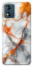 Чехол Lava marble для Motorola Moto E13