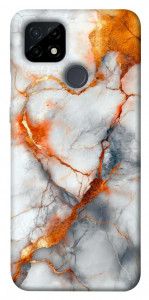 Чехол Lava marble для Realme C21