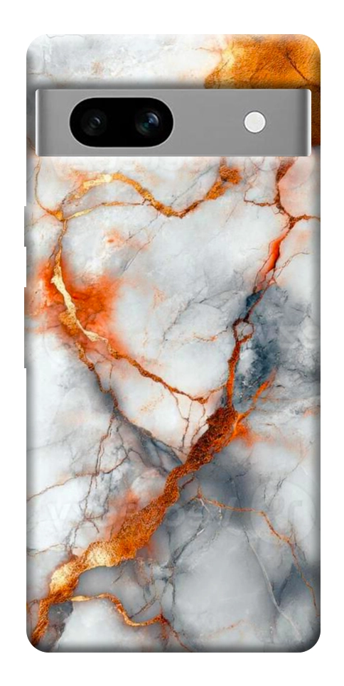 Чехол Lava marble для Google Pixel 7A