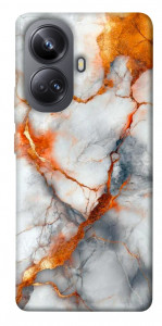 Чехол Lava marble для Realme 10 Pro+