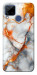 Чехол Lava marble для Realme C15