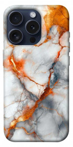 Чехол Lava marble для iPhone 15 Pro