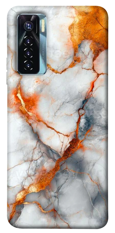 Чехол Lava marble для TECNO Camon 17 Pro