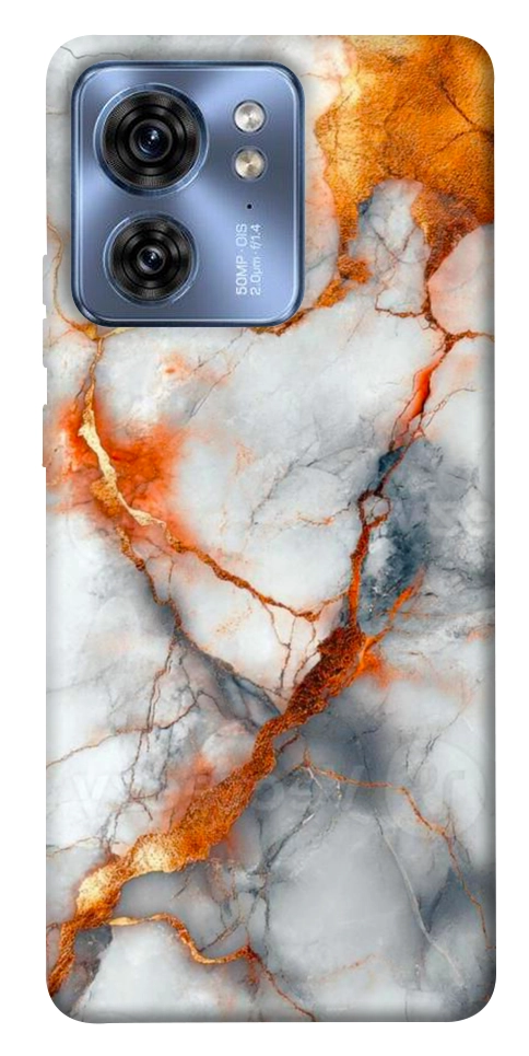 Чехол Lava marble для Motorola Edge 40