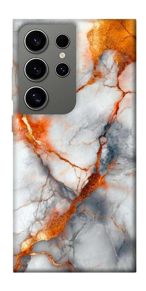Чехол Lava marble для Galaxy S24 Ultra