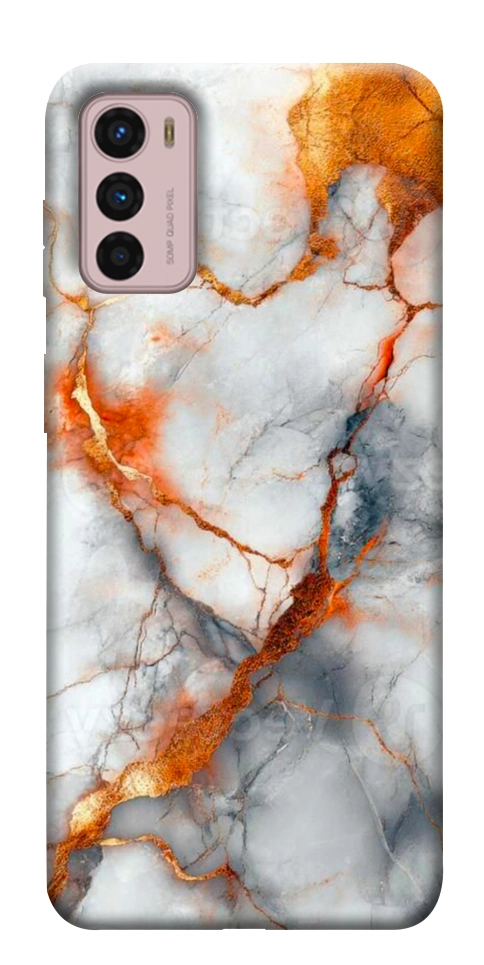 Чехол Lava marble для Motorola Moto G42