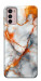 Чехол Lava marble для Motorola Moto G42