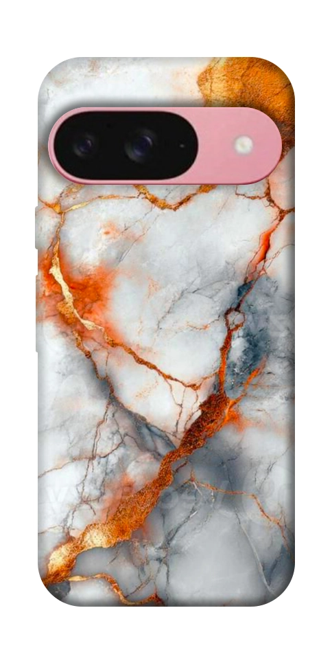 Чехол Lava marble для Google Pixel 9