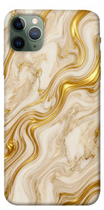 Чохол Liquid gold marble для iPhone 11 Pro Max