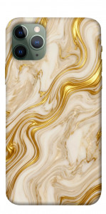 Чохол Liquid gold marble для iPhone 11 Pro