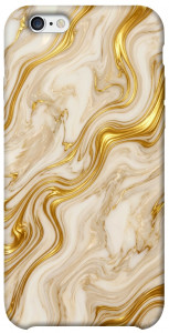 Чохол Liquid gold marble для iPhone 6s (4.7'')