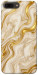 Чохол Liquid gold marble для iPhone 7 Plus