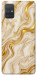 Чехол Liquid gold marble для Galaxy A71 (2020)