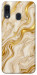 Чехол Liquid gold marble для Galaxy A30 (2019)