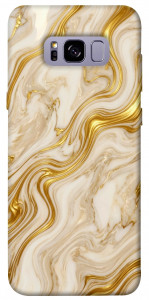 Чехол Liquid gold marble для Galaxy S8+
