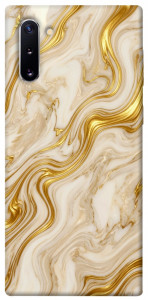 Чохол Liquid gold marble для Galaxy Note 10 (2019)
