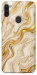 Чехол Liquid gold marble для Galaxy M11 (2020)