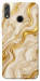 Чехол Liquid gold marble для Huawei Honor 8X