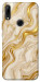 Чехол Liquid gold marble для Huawei P Smart Z