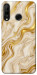 Чохол Liquid gold marble для Huawei P30 Lite
