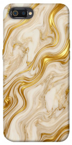 Чохол Liquid gold marble для Realme C2