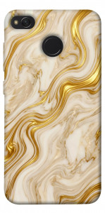 Чехол Liquid gold marble для Xiaomi Redmi 4X