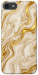 Чехол Liquid gold marble для iPhone 8