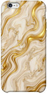 Чехол Liquid gold marble для iPhone 6s plus (5.5'')