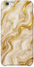 Чехол Liquid gold marble для iPhone 6S Plus