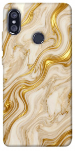 Чехол Liquid gold marble для Xiaomi Redmi Note 5 (DC)