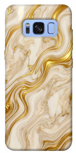 Чехол Liquid gold marble для Galaxy S8 (G950)