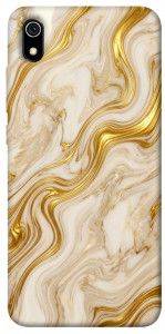 Чехол Liquid gold marble для Xiaomi Redmi 7A