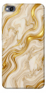Чехол Liquid gold marble для Xiaomi Redmi 4A