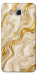 Чехол Liquid gold marble для Galaxy J7 (2016)