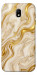 Чехол Liquid gold marble для Galaxy J7 (2017)