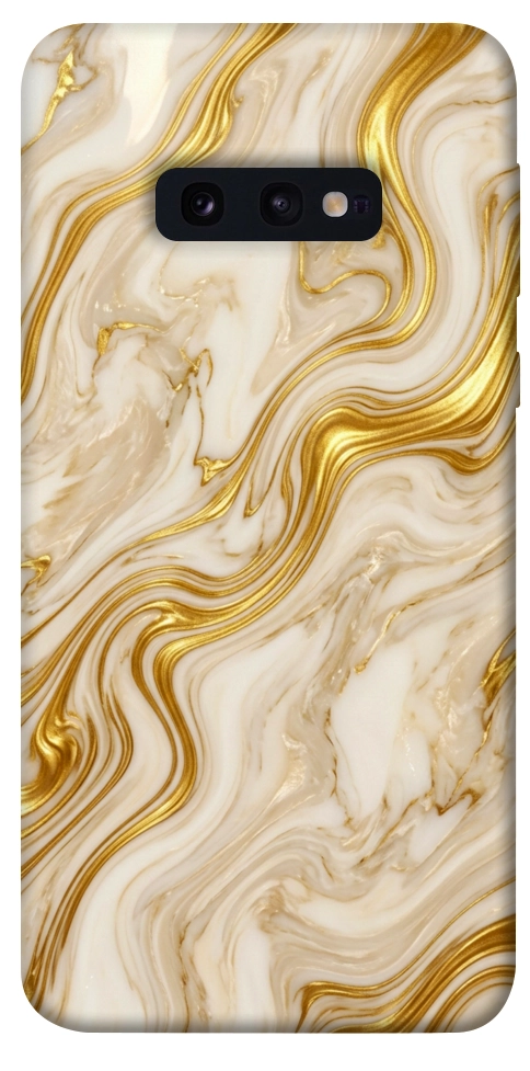 Чехол Liquid gold marble для Galaxy S10e