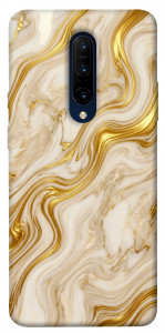 Чехол Liquid gold marble для OnePlus 7 Pro