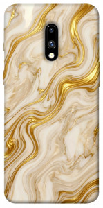 Чехол Liquid gold marble для OnePlus 7