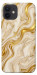 Чехол Liquid gold marble для iPhone 12