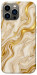 Чехол Liquid gold marble для iPhone 12 Pro Max