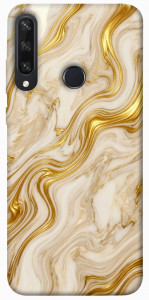 Чехол Liquid gold marble для Huawei Y6p