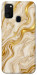 Чехол Liquid gold marble для Galaxy M30s