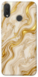 Чохол Liquid gold marble для Huawei P Smart+ (nova 3i)