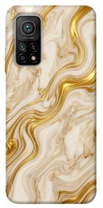 Чохол Liquid gold marble для Xiaomi Mi 10T