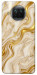 Чехол Liquid gold marble для Xiaomi Mi 10T Lite