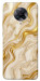 Чехол Liquid gold marble для Xiaomi Redmi K30 Pro