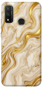 Чехол Liquid gold marble для Huawei P Smart (2020)