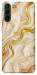 Чохол Liquid gold marble для Galaxy S21+