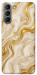 Чехол Liquid gold marble для Galaxy S21