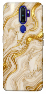 Чохол Liquid gold marble для Oppo A5 (2020)